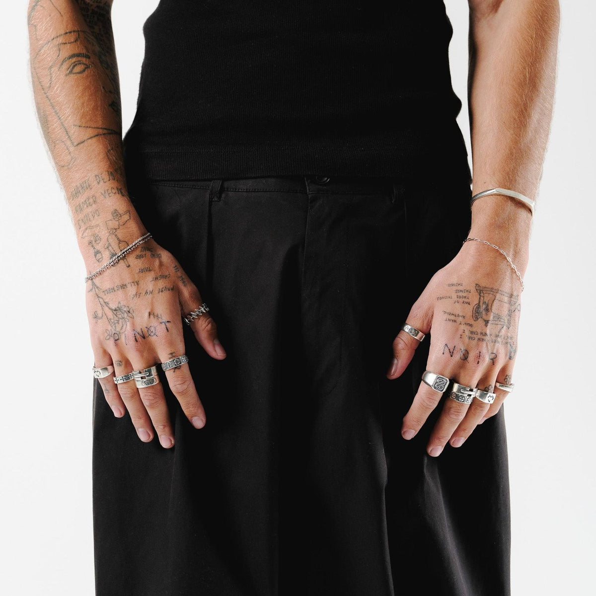 SLIM FIGARO BRACELET - Men's Sterling Silver Jewellery by Billie Jo