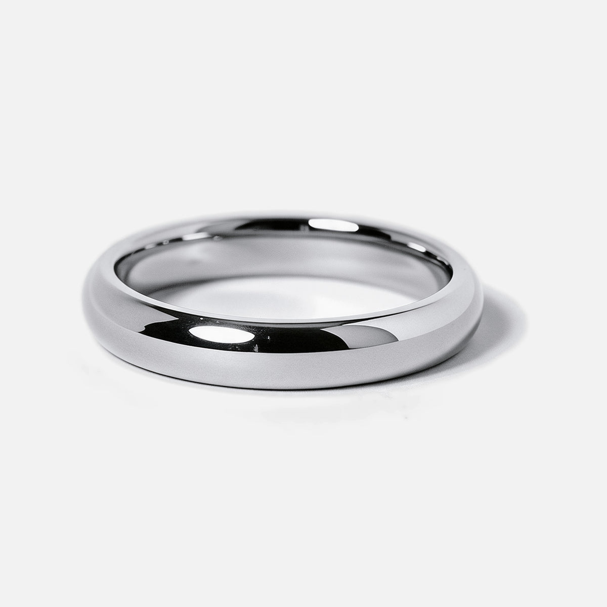 STACKER RINGS stainless steel silver single ring