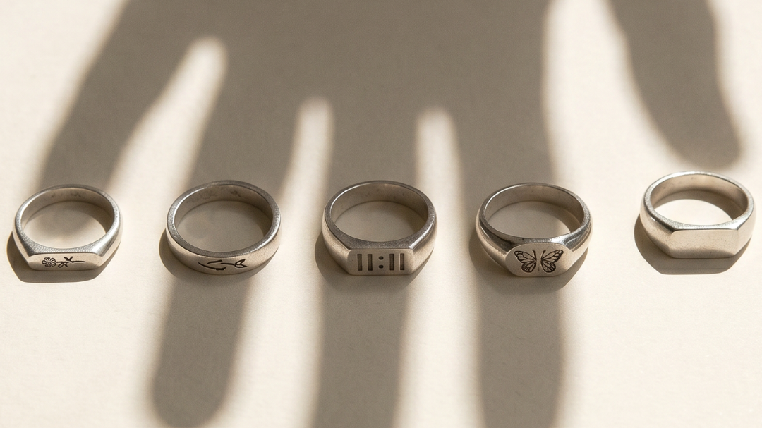 man checking his ring size using Billie Jo Virtual Ring Sizer tool