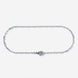 A stainless steel men's slim link chain bracelet from Australian jewellery brand Billie Jo, featuring a durable waterproof and sweat proof finish, designed for everyday wear and presented as the perfect gift for him.