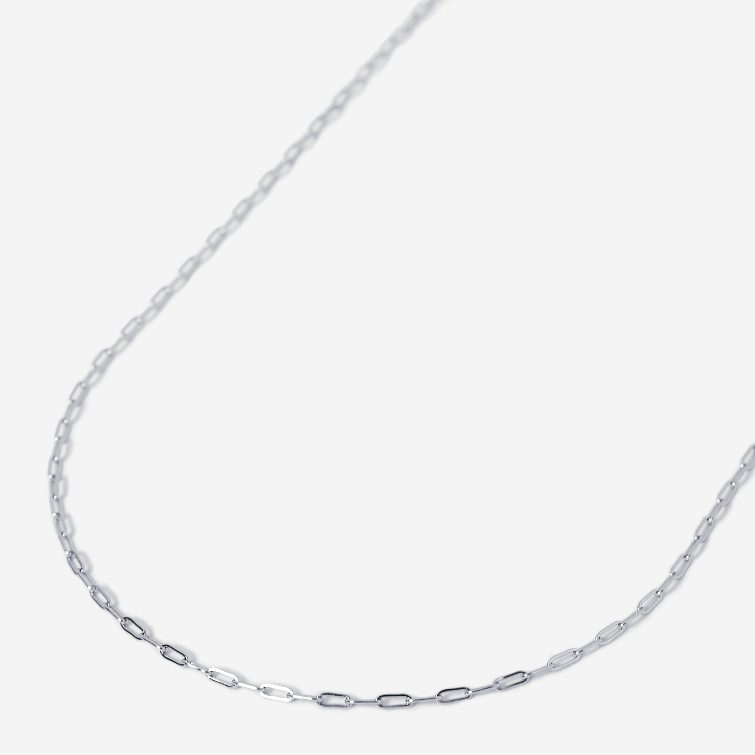 A stainless steel men's slim link chain necklace from Australian jewellery brand Billie Jo, featuring a durable waterproof and sweat proof finish, designed for everyday wear and presented as the perfect gift for him.