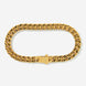 A gold stainless steel men's thick bracelet from Australian jewellery brand Billie Jo, featuring a casual everyday style with a secure clasp.