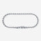 A stainless steel men's rope chain bracelet from Australian jewellery brand Billie Jo, featuring a twisted link design in a silver finish.