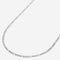 A waterproof silver stainless steel men's figaro chain necklace from Australian jewellery brand Billie Jo, featuring a thick bold alternating link design built to resist tarnish and everyday wear.