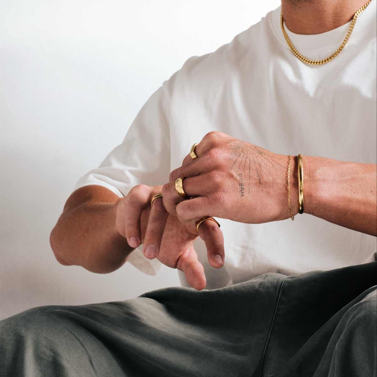SLIM LINK BRACELET | GOLD