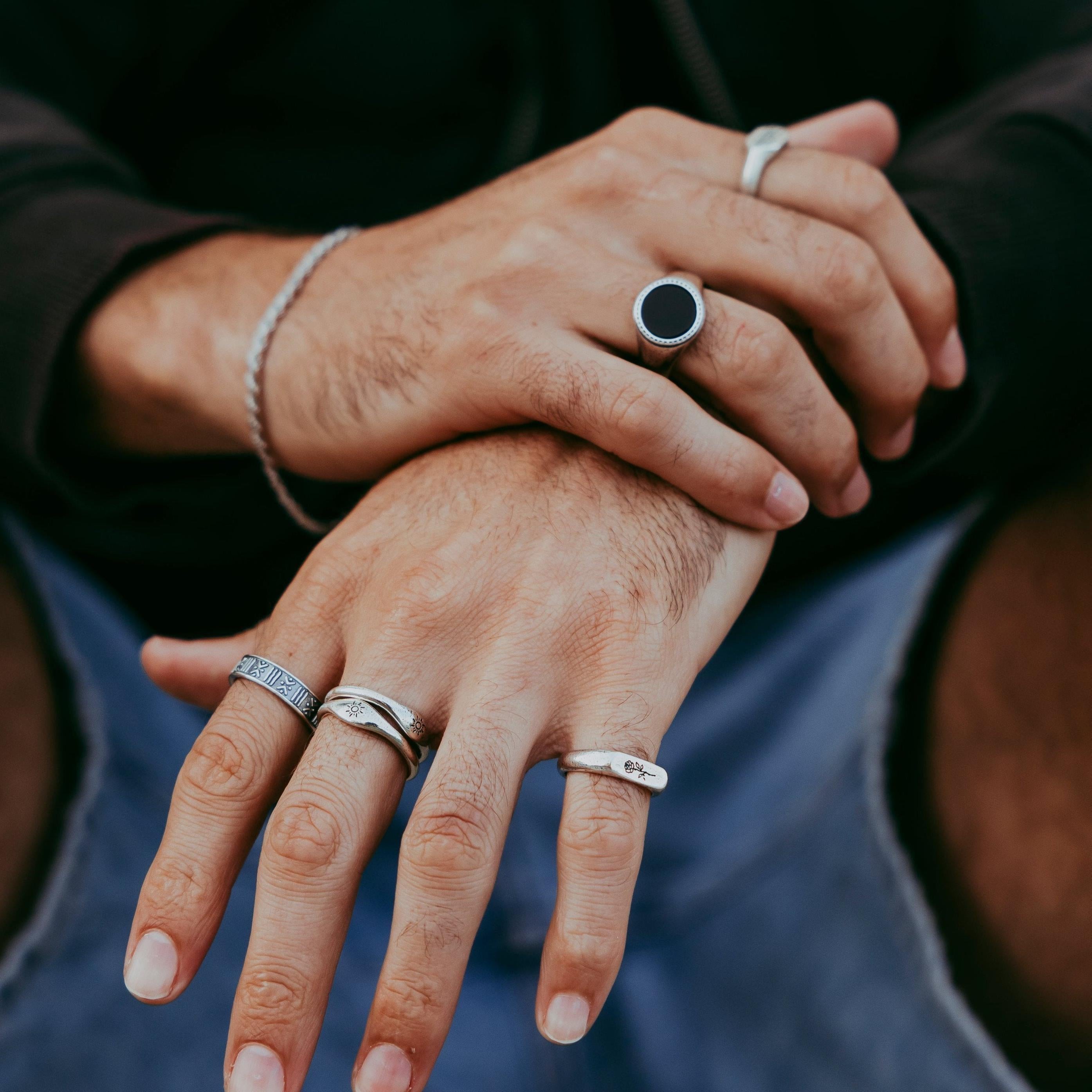 Model posing in Billie Jo’s September collection outfit