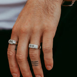 Billie Jo rings from June 24 collection styled with effortless grace.