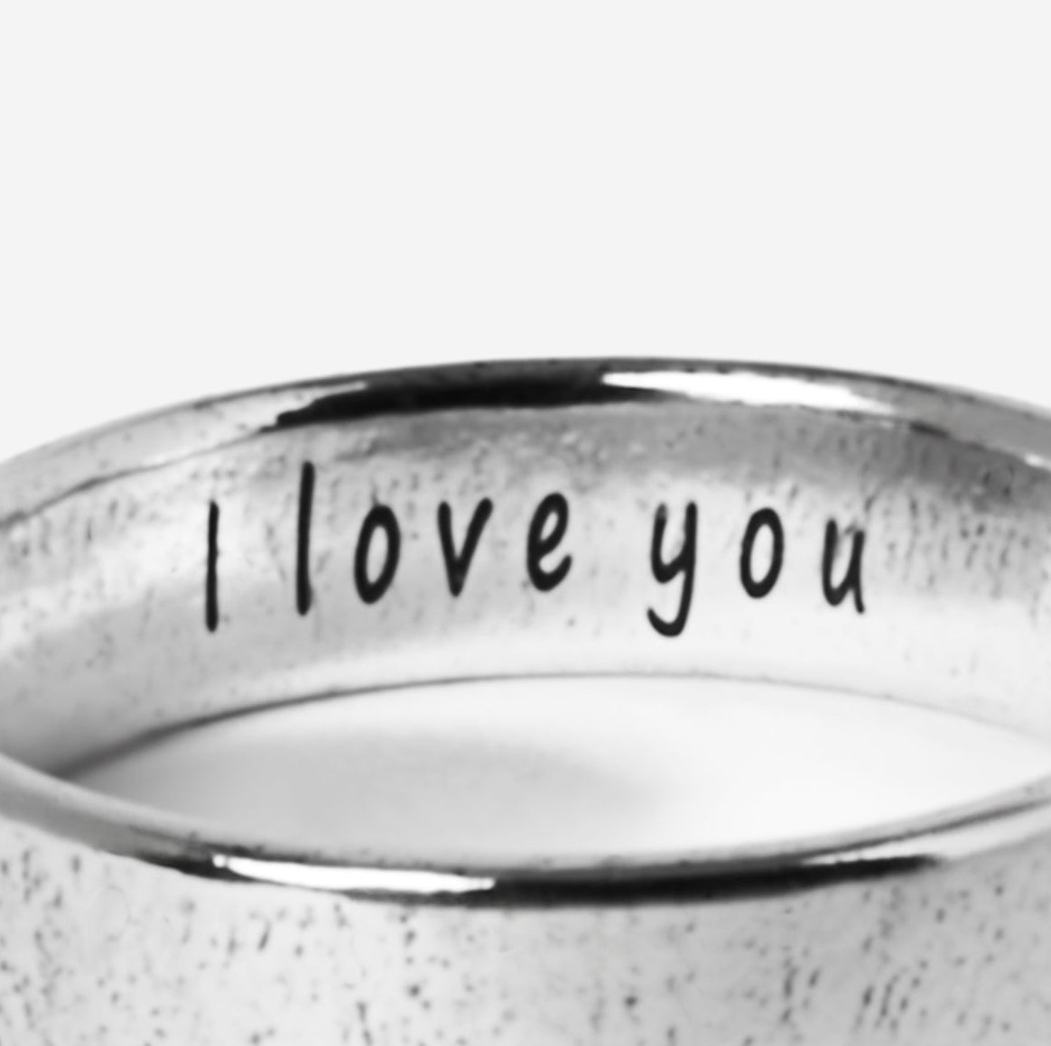 Engraving - Men's Sterling Silver Jewellery by Billie Jo