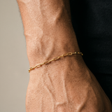 SLIM LINK BRACELET | GOLD