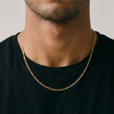 SLIM FIGARO NECKLACE | GOLD