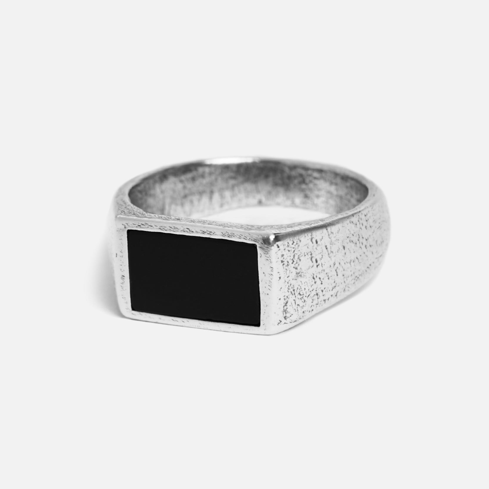 【cushka】 ring onyx silver Onyx Ring | Mens Sterling Silver Ring– Billie Jo